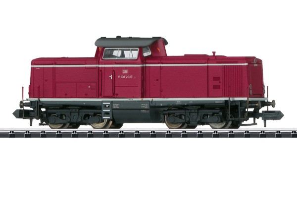 N MHI-Diesellokomotive Baureihe V100.20 DB Ep.III rot +SOUND