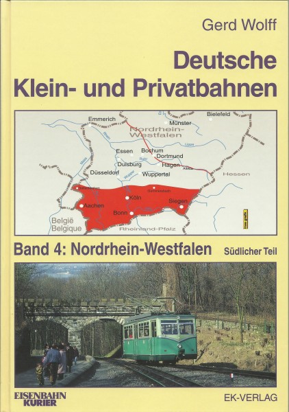Buch Deutsche Klein- und Privatbahnen - Band 04: Nordrhein-Westfalen südlicher Teil