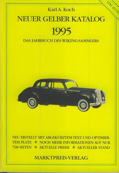 Buch Neuer Gelber Katalog - 1995 - Das Jahrbuch des Wiking-Sammlers