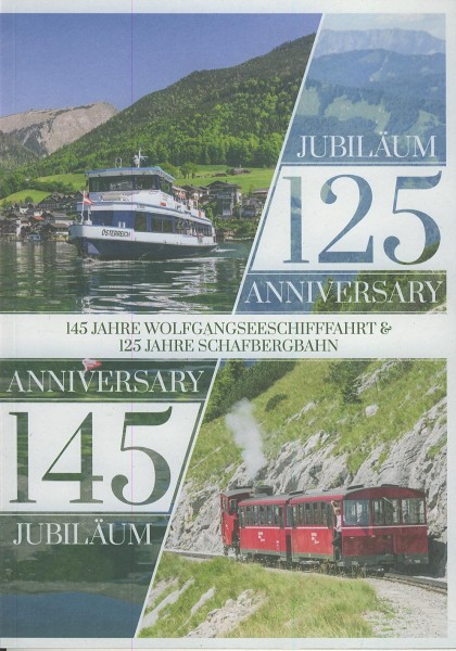 Buch 145 Jahre Wolfgangseeschiffahrt & 125 Jahre Schafbergbahn