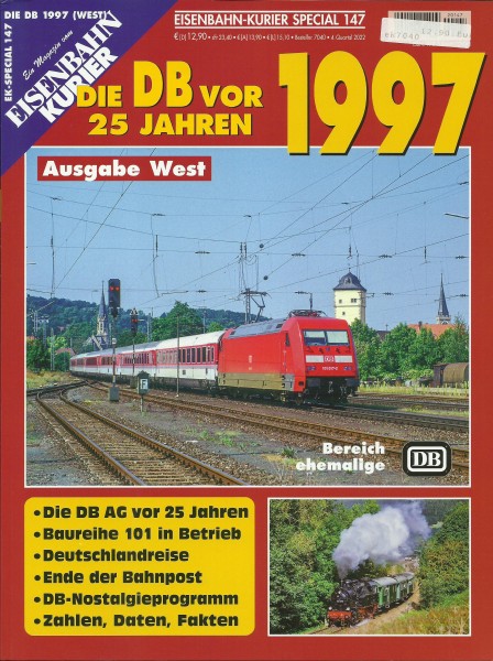 Heft 1997 Die DB vor 25-Jahren - Ausgabe West