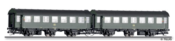 TT Umbauwagen-Paar/3-a. 2*2.Kl. DB-IV