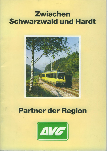 Buch Zwischen Schwarzwald und Hardt - AVG Partner der Region