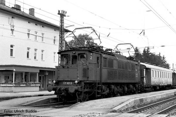 H0 Ellok BR 117.107 DB-4 grün ANALOG