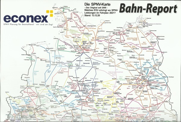 Buch 2021 Übersichtskarte SPNV-Leistungen Stand 13.12.2020 (für 2021)