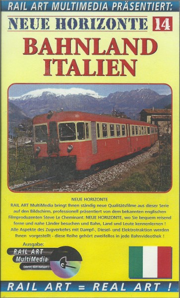 VHS: Bahnland Italien