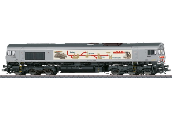 H0 Diesellok Class 66 Ep.VI Messemodell Dortmund SOUND und Rauch
