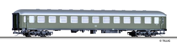 TT D-Zug-Wagen 2.Kl. Bc4üm-62 DB-3 grün
