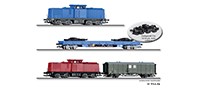 TT Güterzugset 'HSB-Loküberführung' der Eisenbahn-Bau- und Betriebsgesellschaft Pressnitztalbahn mb