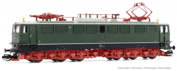 TT Ellok BR251.015 DR-4 grün ANALOG