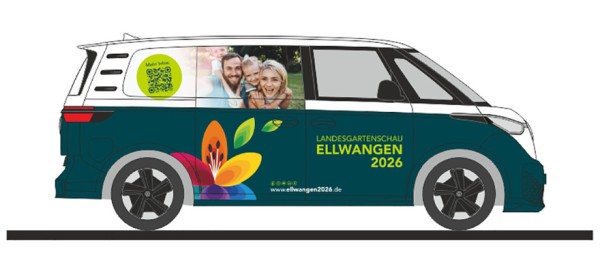 87 VW ID.Buzz Cargo Landesgartenschau Ellwangen 2026