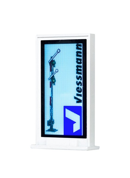 H0 LCD Werbetafel, einseitig