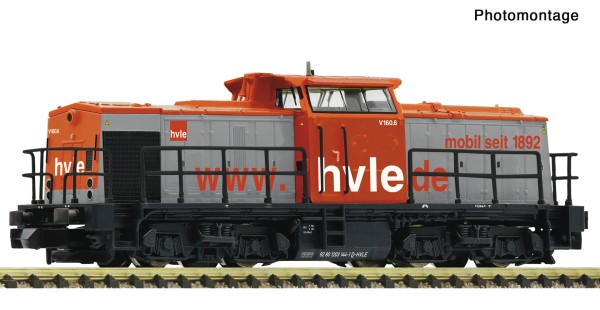 N Diesellok BR V160.6 HVLE-6 orange/silber ANALOG