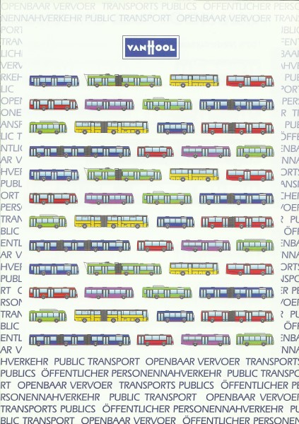 Buch 1997 Prospekt VAN HOOL - ÖPNV Öffentlicher Personennahnverkehr