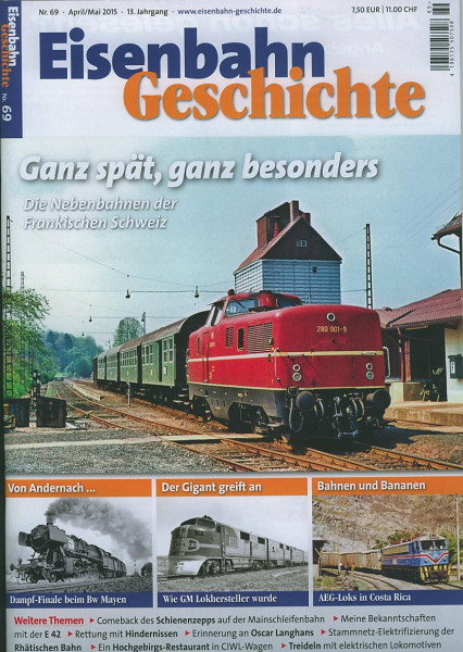 Heft Eisenbahn-Geschichte Nr. 069