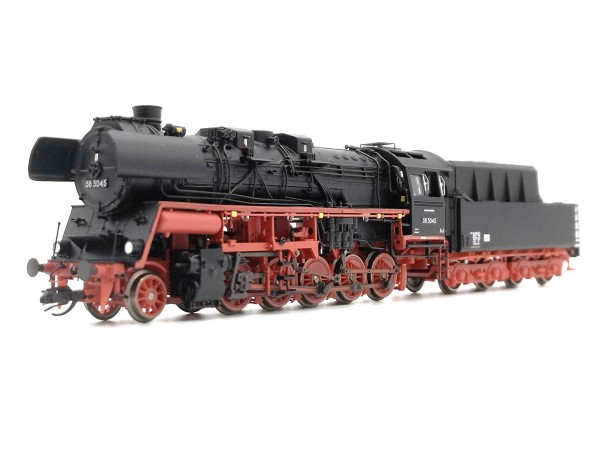 TT Dampflok BR58 3045, T28-Tender, DR III