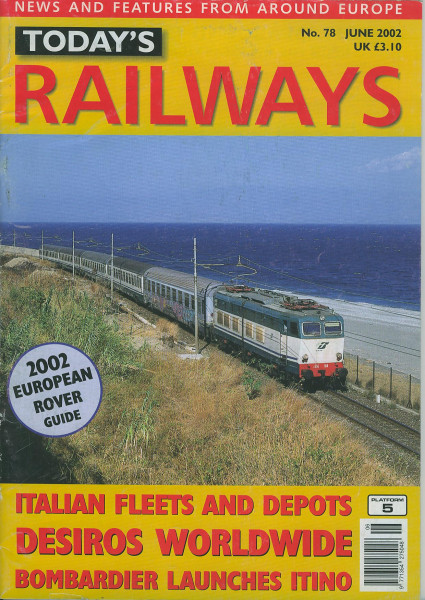 Heft Today's Railways 078: 06/2002