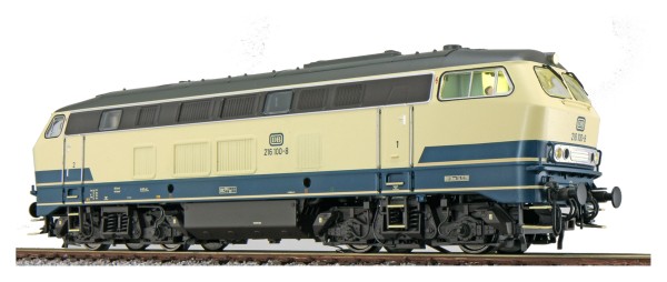 H0 Diesellok BR 216.100 DB-IV ozeanblau/beige SOUND + Rauch