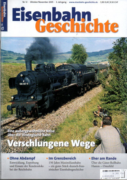 Heft Eisenbahn-Geschichte Nr. 012