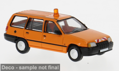 87 Opel Kadett-E/Caravan kommunal, orange