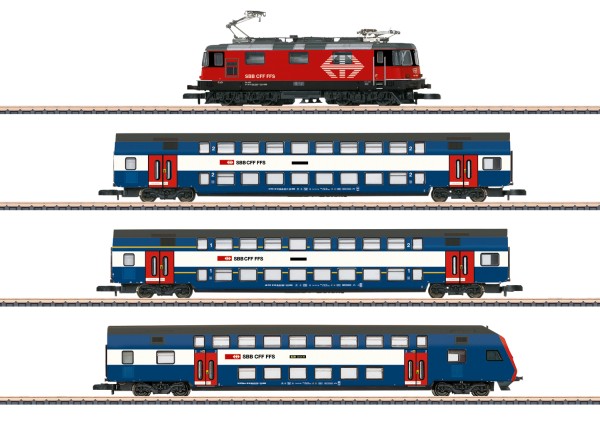 Z Zugpackung Züricher S-Bahn SBB mit Re 420 SBB/CFF/FFS Ep.VI