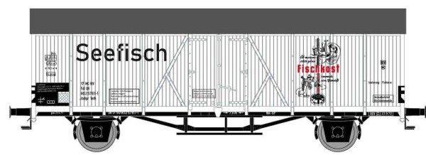 TT WIEMO EXCLUSIV Kraftwerksfische Wagen 9 "Seefisch" DR Ep.IV