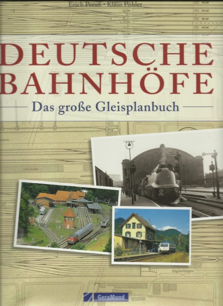 Buch Deutsche Bahnhöfe - Das große Gleisplanbuch
