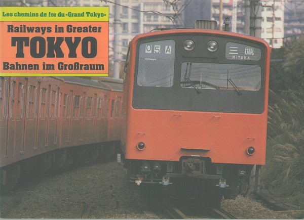 Buch Bahnen im Großraum Tokyo