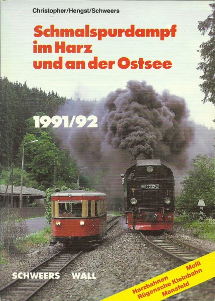Buch Schmalspurdampf im Harz und an der Ostsee 1991/92