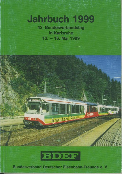 Buch BDEF Jahrbuch 1999 - 42. Bundesverbandstag in Karlsruhe