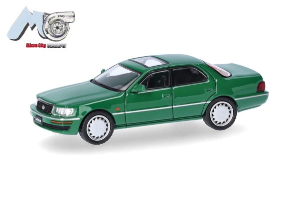 87 Lexus LS400, grünmetallic
