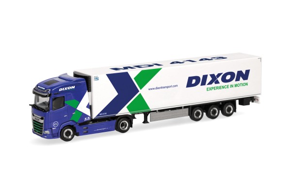 87 DAF XG Kühlkoffersattelzug Dixon
