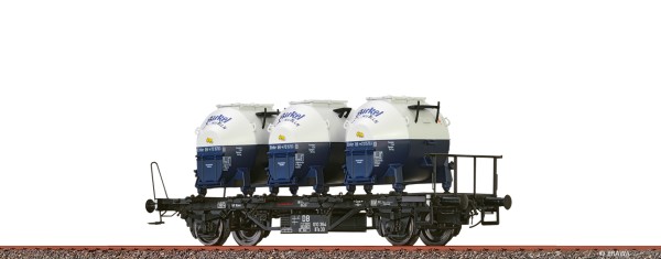 H0 Behätertragwagen BTs30 DB-III 'Birkel'
