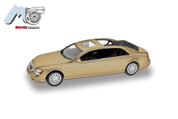 87 Maybach 62S, gold (2002-2013)