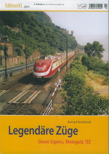 Buch Legendäre Züge - Orient-Express, Rheingold, TEE