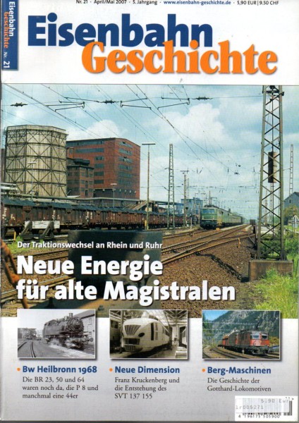 Heft Eisenbahn-Geschichte Nr. 021