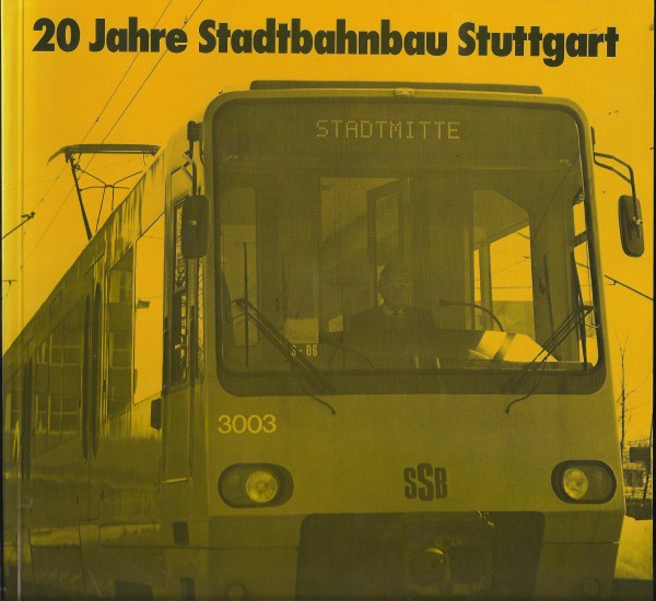 Buch 20 Jahre Stadtbahnbau Stuttgart