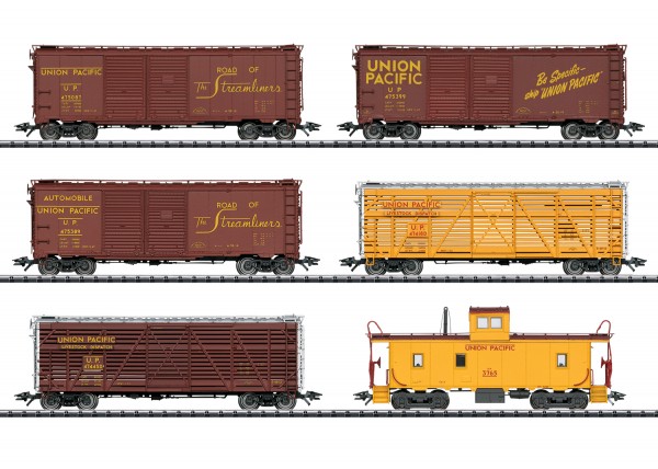 H0 US-Güterwagen-Set UP-3 6-tlg. NH2020