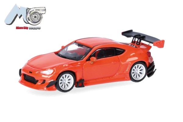 87 Toyota GT86, orange