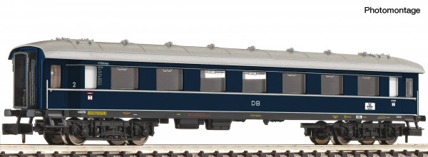 N F-Zug Personenwagen/4-achs. 2.Kl. DB Ep.III blau #1