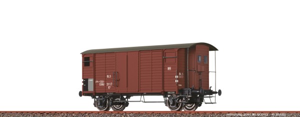 N Güterwagen ged. K2 BLS-III