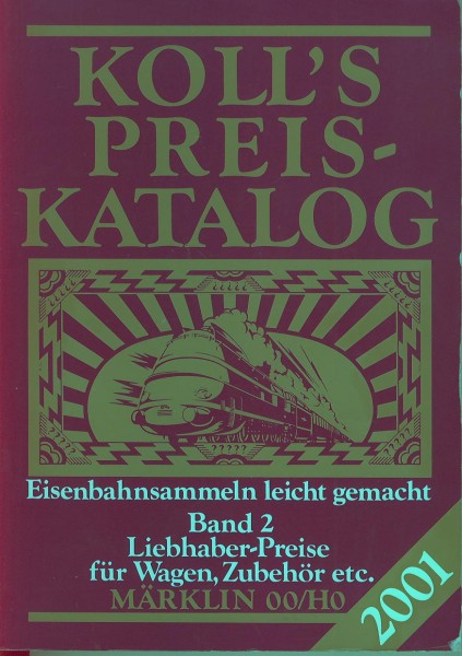 Buch Koll's Preis Katalog 2001 - Band 2 Märklin H0