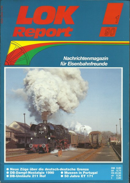 Heft 1990 Jahrgang Lok-Report