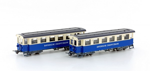 H0e Zugspitzbahn Personenwagen-Paar Ep.V