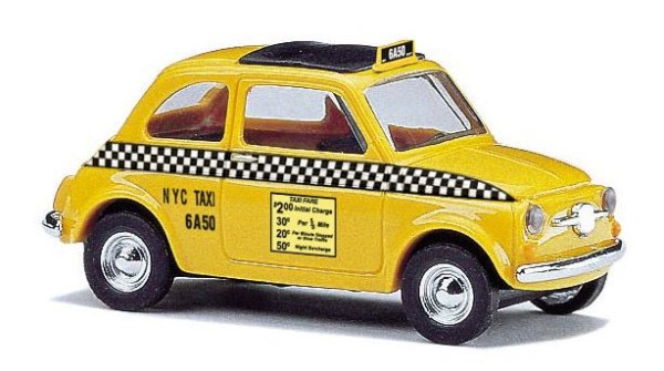 87 Fiat 500 US Taxi