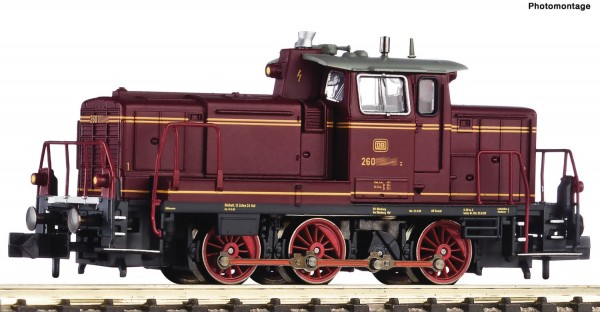 N Diesellokomotive BR 260 DB Ep.4 rot ANALOG