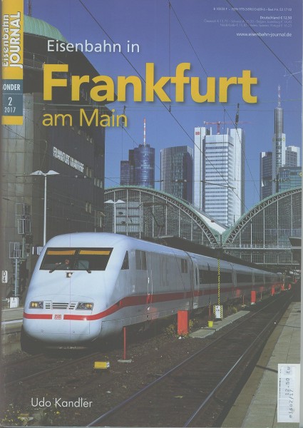 Heft Eisenbahn in Franfurt am Main