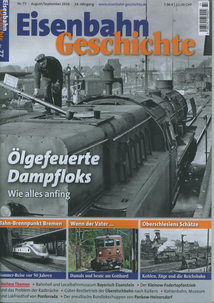 Heft Eisenbahn-Geschichte Nr. 077