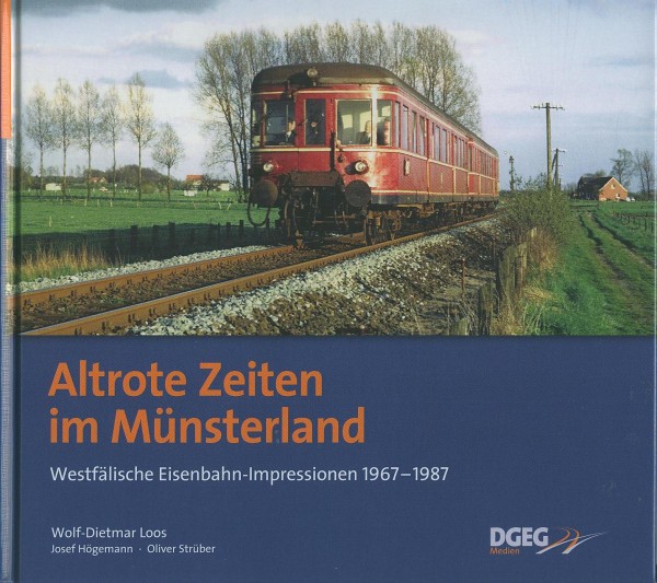 Buch Altrote Zeiten im Münsterland - westfälische Eisenbahn-Impressionen1967-1987