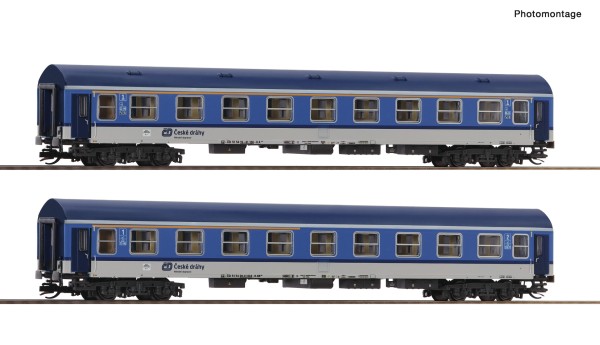 TT Reisezugwagen-Paar Y/B70 1.Kl. CD-6
